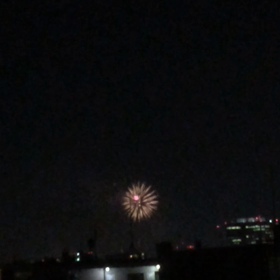 今年初花火♡の画像