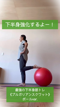 【動画あり】最強の下半身強化のバランスボールver.の記事動画