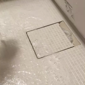 お風呂の排水の画像