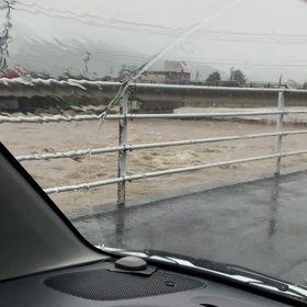鹿児島の豪雨の画像