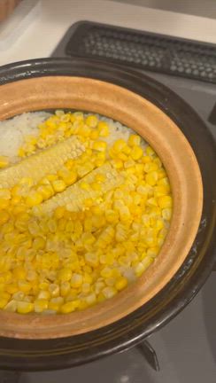 とうもろこしご飯♡の記事動画