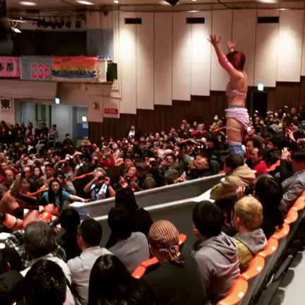 アイスリボン後楽園ホール！崖のふち教vsオレ教の記事動画