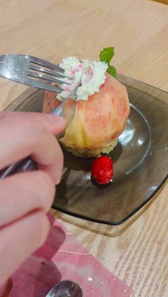 丸ごと桃ロースイーツレッスン♡次回はラムレーズンアイスサンド♡無印良品みんなの台所にての記事動画