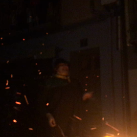 SANT JOANの火祭りの画像
