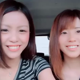 TikTokで全力顔チャレンジの画像