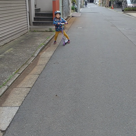 キックボード(^^)の画像
