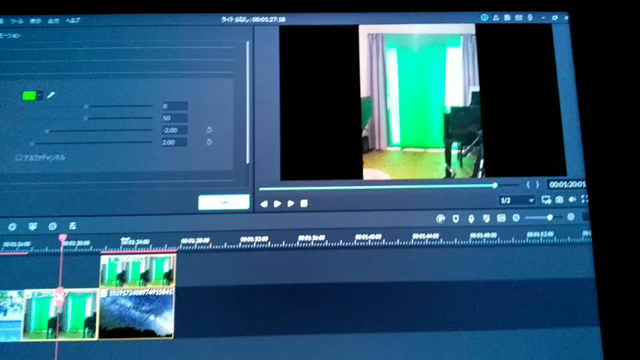グリーンスクリーンの記事動画
