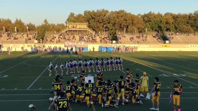 関東大学アメリカンフットボール1部TOP8リーグ戦対日本体育大学戦の記事動画