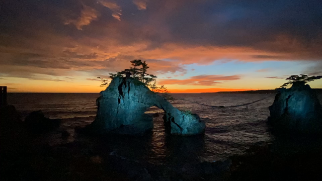 ●ある日の、能登半島での夕暮れ…の記事動画