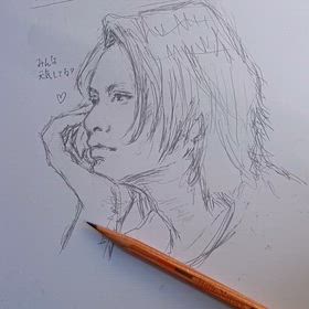 BUCK-TICKの櫻井さんを描きましたの画像