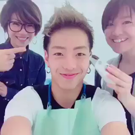 イケメンと美容体験✨の画像