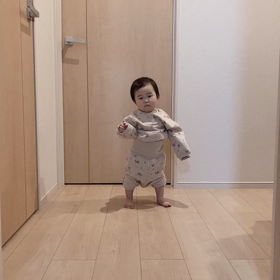 10m19d スタスタ歩くの画像