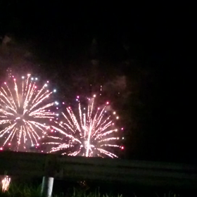 花火大会ー＼(^-^)／ﾄﾞｰﾝ！の画像