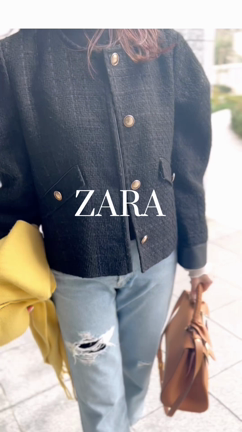 ジャケットはZARAの記事動画