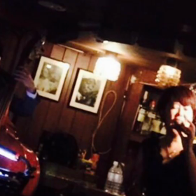 白ひげにてライブです！の画像