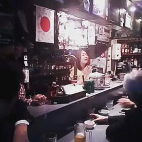 ラグビーバーにて☆の画像