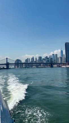 【ニューヨーク♡NYCフェリーに乗ってみる！なんて素敵な景色！】～サラベスとプラザホテルの記事動画
