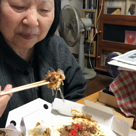 お母さんと（＾ω＾）の画像