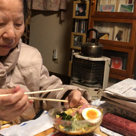 お母さんと（＾ω＾）の画像
