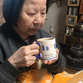 お母さんに（＾ω＾）の画像