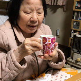 お母さんに（＾ω＾）の画像
