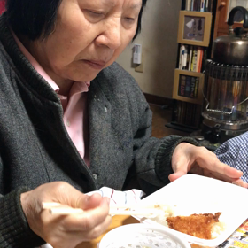 お母さんに（＾ω＾）の画像