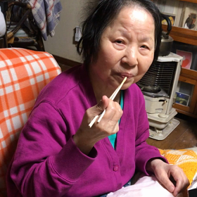 お母さんと（＾ω＾）の画像