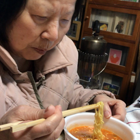 お母さんに（＾ω＾）の画像