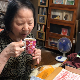 お母さんに（＾ω＾）の画像
