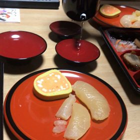 家族とお正月料理（＾ω＾）の画像