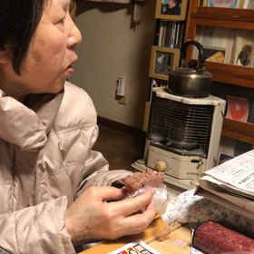 お母さんと（＾ω＾）の画像