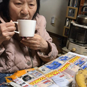 お母さんに（＾ω＾）の画像