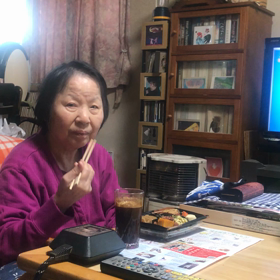 お母さんに（＾ω＾）の画像