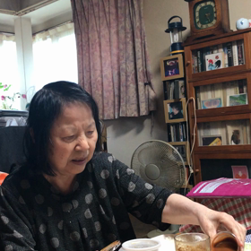 お母さんに（＾ω＾）の画像