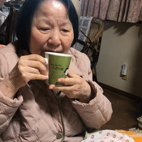 お母さんに（＾ω＾）の画像