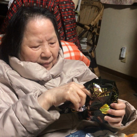 お母さんと夜ご飯（＾ω＾）の画像