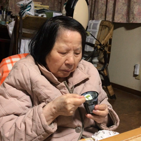 お母さんと夜ご飯（＾ω＾）の画像