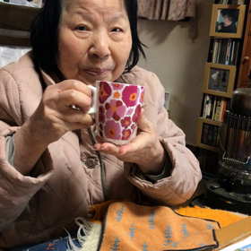 お母さんに（＾ω＾）の画像