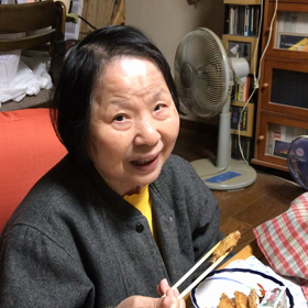 家族と夜ご飯（＾ω＾）の画像