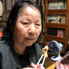 お母さんと夜ご飯（＾ω＾）の画像