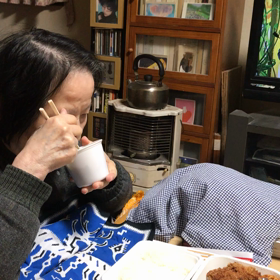お母さんに（＾ω＾）の画像