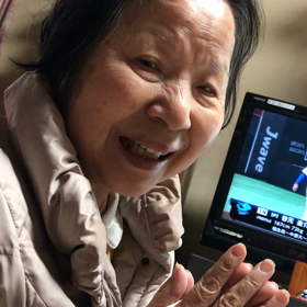 お母さんと（＾ω＾）の画像