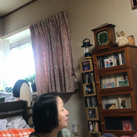 お母さんと（＾ω＾）の画像