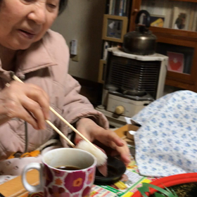 お母さんに（＾ω＾）の画像