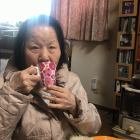お母さんに（＾ω＾）の画像
