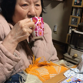 お母さんに（＾ω＾）の画像