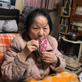 お母さんに（＾ω＾）の画像