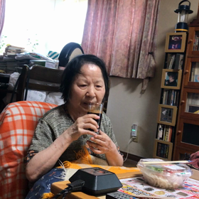 お母さんに（＾ω＾）の画像
