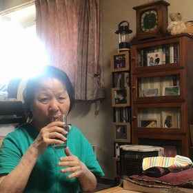 お母さんに（＾ω＾）の画像