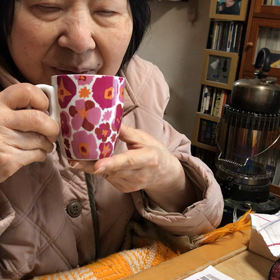 お母さんに（＾ω＾）の画像